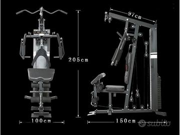 Multipower attrezzo per allenamento completo