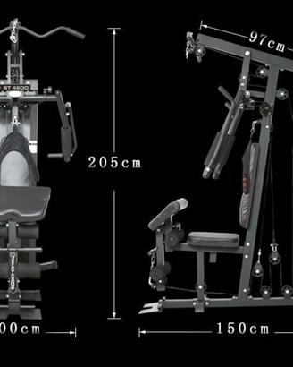 Multipower attrezzo per allenamento completo