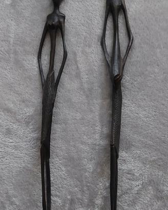 Lotto oggetti africani