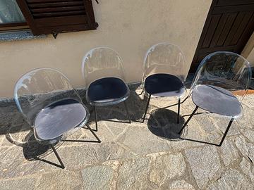 Sedie trasparenti