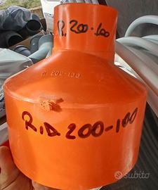 Sifone in pvc per scarichi fognari