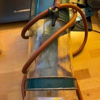 Antico Enteroclisma in vetro anni 40