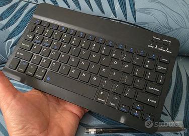 Tastiera wireless Bluetooth ultra sottile ricaric.