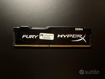 Ram HyperX Fury 4GB DDR4 2133 MhZ