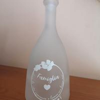 Bottiglia vetro bomboniera