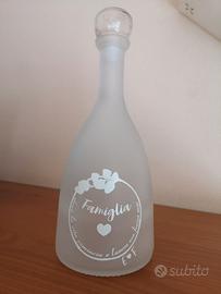 Bottiglia vetro bomboniera
