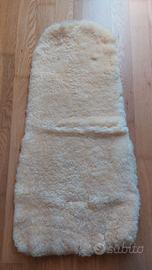 Vello d'agnello per passeggino bambini