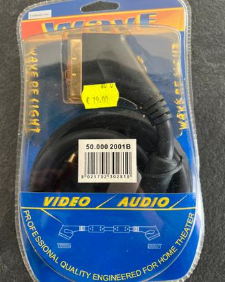 Cavo SCART Professionale WAVE - Nuovo