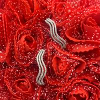 Orecchini oro bianco e diamanti