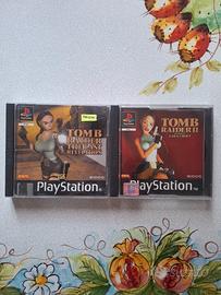2 videogiochi Tomb Raider PS1