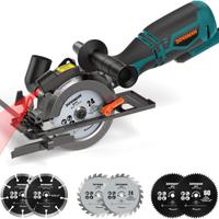 DOVAMAN Sega Circolare per Legno, 710W 115mm Mini