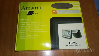 Amstrad cot cot - GPS NAVIGATORE SATELLITARE nuovo