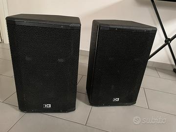 Coppia casse attive Montarbo Fire12A in legno