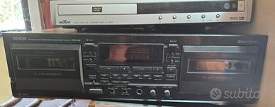 registratore audiocassette Denon drw 585