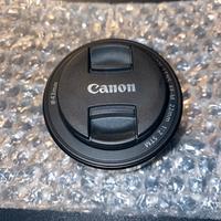 Obiettivo canon 22mm come nuovo