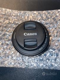 Obiettivo canon 22mm come nuovo