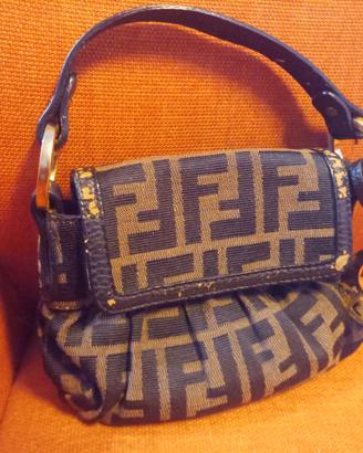 Fendi pochette chef bag mini vintage FF