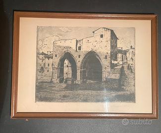 Incisione  primi 900 firmata