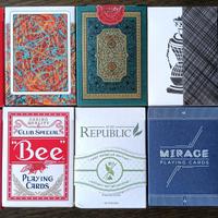 Mazzi di carte assortiti