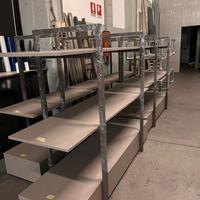 Espositori design ferro e legno