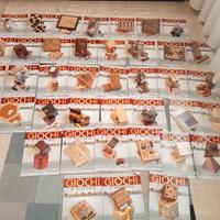 Giochi d'ingegno in legno; 53 pezzi - Mondadori Ed