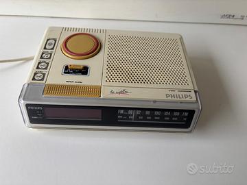 Radiosveglie Philips vintage anni'80 da collezione