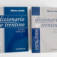 Dizionario trentino di Mauro Lando VOL 1 e 2