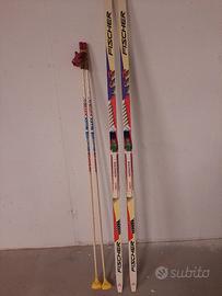 Sci di fondo + bastoncini