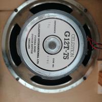 COPPIA SPEAKER CELESTION G12-75 PRIMA VERSIONE 85