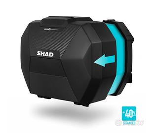 SHAD SET DI VALIGIE LATERALI ESPANDIBILI SH38X CAR