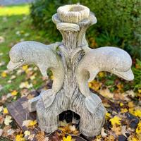 Statua delfini per fontana da giardino