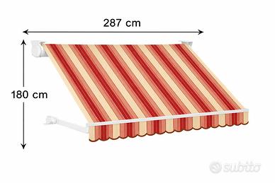 Tenda da esterno a caduta T900 – NUOVA – 287x180