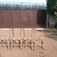 sedie rustiche  modello campagnole anni 1930 1940