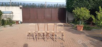 sedie rustiche  modello campagnole anni 1930 1940