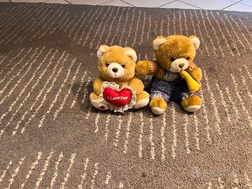Peluche coppia orsetto e orsetta