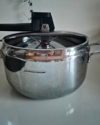 pentola a pressione 5L in acciaio inox 