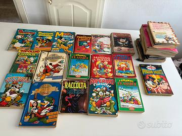 Lotto 16 fumetti Topolino Paperino e omaggi