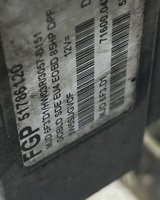 Centralina Motore ECU Fiat Doblò 1.3 JTD 85CV Magn