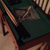 Tavolo da biliardo completo