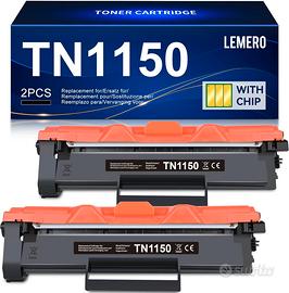 Toner compatibile Brother TN1150 2 pezzi
