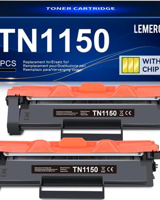 Toner compatibile Brother TN1150 2 pezzi