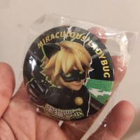 Spilla pin miraculous ladybug chat noir