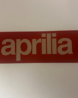 Insegna da muro Aprilia
