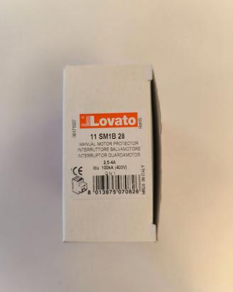 Interruttore salvamotore, potere 400V Lovato