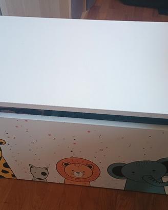 panca porta giochi bimbi