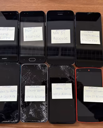 Lotto cellulari Android smartphone Huawei Samsung 