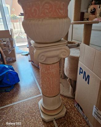 colonna arredo vaso