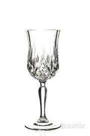 Completo servizio cristallo RCR 8 pezzi acqua 