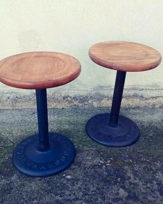 Sgabelli industriali vintage 