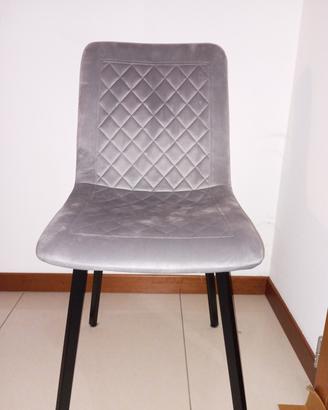 4 sedie da pranzo - tavolino mini salva spazio 